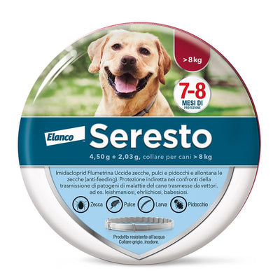 Seresto Collare Antiparassitario per Cani Più di 8 Kg