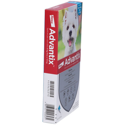 Advantix Spot-On Cani da 4 a 10 Kg 4 Pipette Monodose