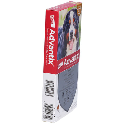 Advantix Spot-on per Cani Oltre i 40 Kg fino a 60 Kg 4 Pipette Monodose