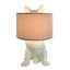 Lampada con cane nascosto