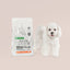 Crocchette per cane adulto con mantello bianco gusto salmone