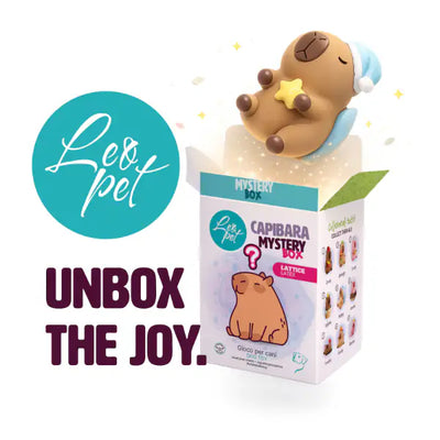 Gioco per cani in lattice Capibara Mystery Box Leopet